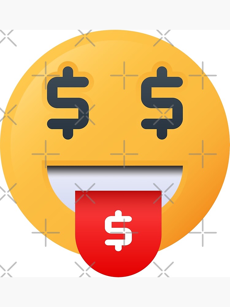 “greedy emoji doller sign t-shirt | dunny doller sign greedy emoji