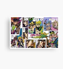 jojos bizarre adventure Canvas Print