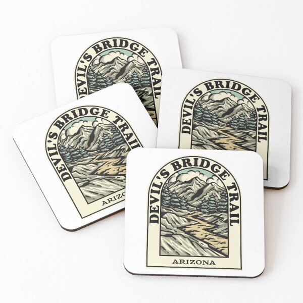Item preview, Devils Bridge Trail Arizona hiking backpacking trail designed and sold by HalpinDesign.