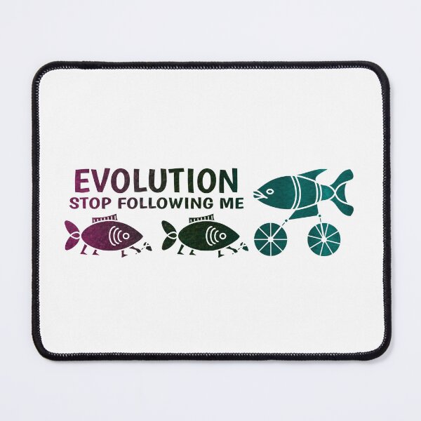 Item preview, Evolution Stop Following Me designed and sold by OutcastBrain.