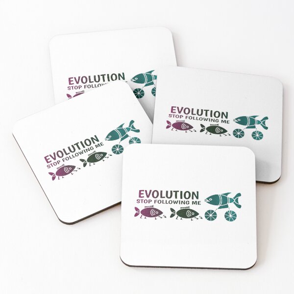 Item preview, Evolution Stop Following Me designed and sold by OutcastBrain.