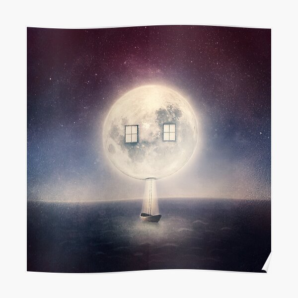 Moon House Poster