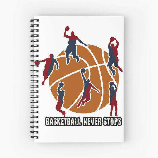 Item preview, Basketball never stops designed and sold by ValentinaHramov.
