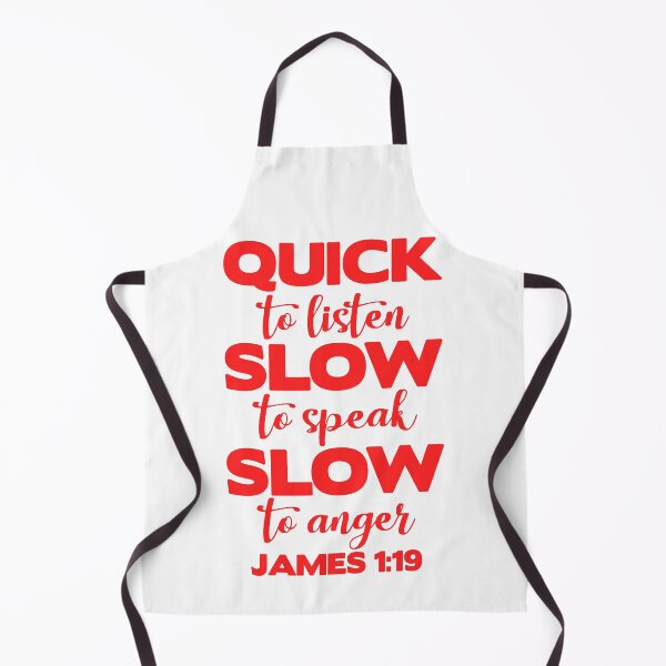 Item preview, James 1:19 Quick to Listen designed and sold by plushism.
