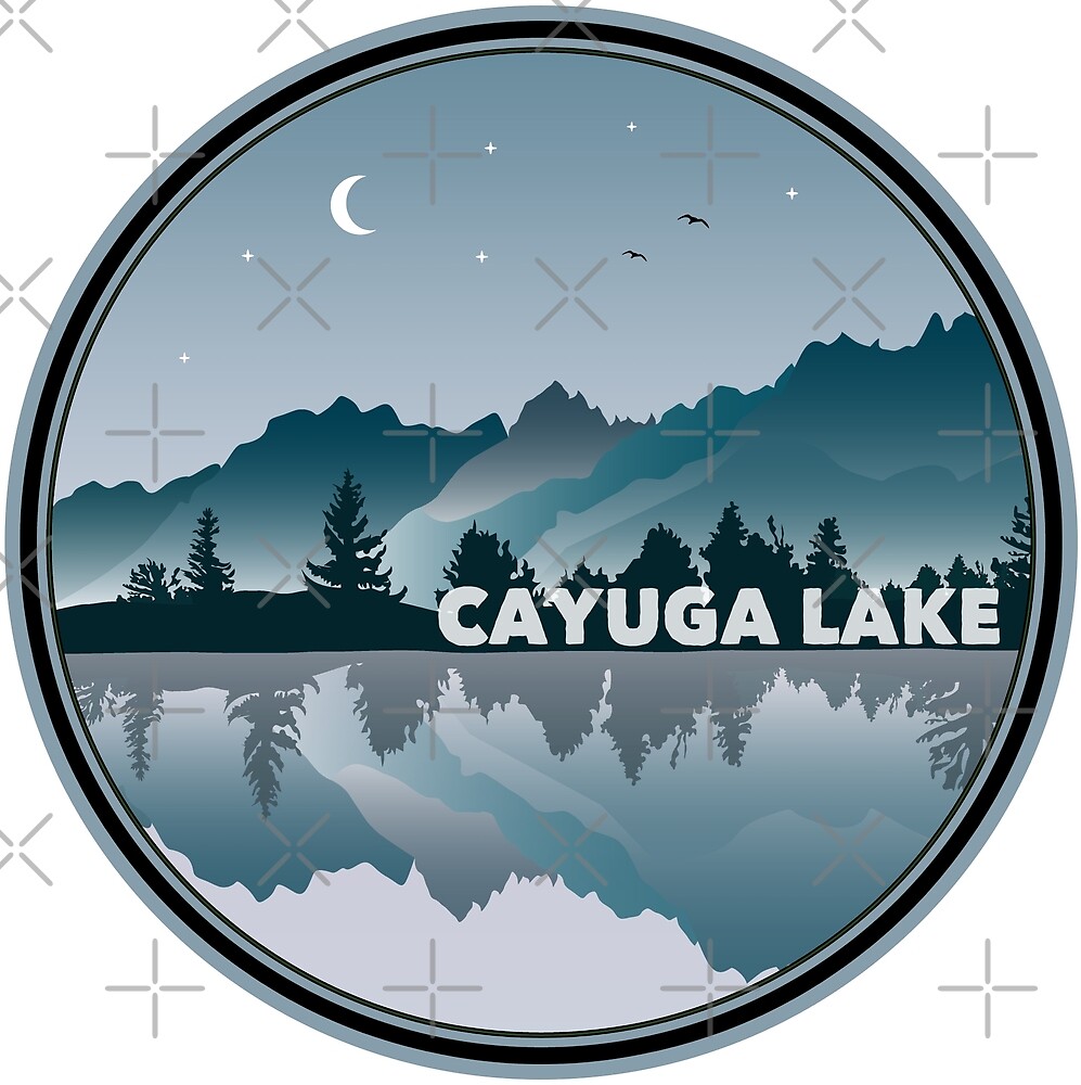 "Cayuga Lake New York Reflection" by esskay Redbubble