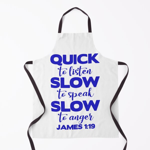 Item preview, James 1:19 Quick to Listen designed and sold by plushism.