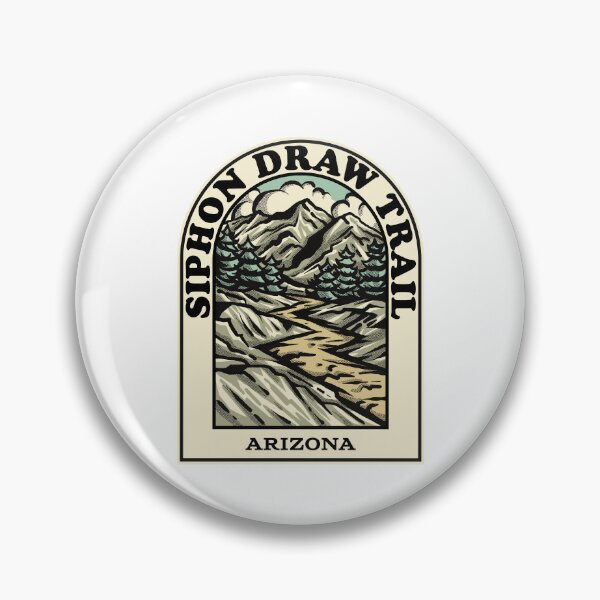 Item preview, Siphon Draw Trail Arizona hiking backpacking trail designed and sold by HalpinDesign.