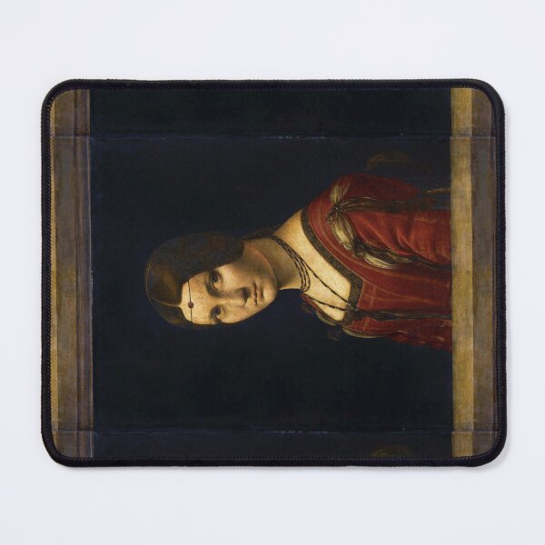Item preview, La belle ferronnière by Leonardo da Vinci designed and sold by Amanda1775.
