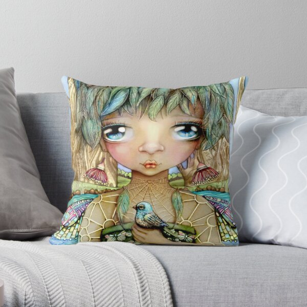 Eucalypt Princess Throw Pillow