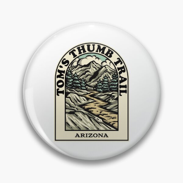 Item preview, Toms Thumb Trail Arizona hiking backpacking trail designed and sold by HalpinDesign.