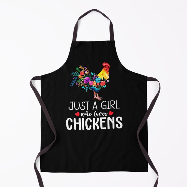 Item preview, Just A Girl Who Loves Chickens designed and sold by SunsetGloww.