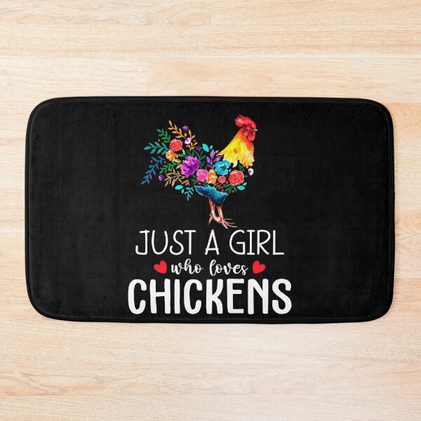 Item preview, Just A Girl Who Loves Chickens designed and sold by SunsetGloww.