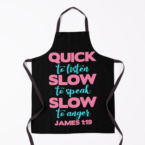 Item preview, James 1:19 Quick to Listen designed and sold by plushism.