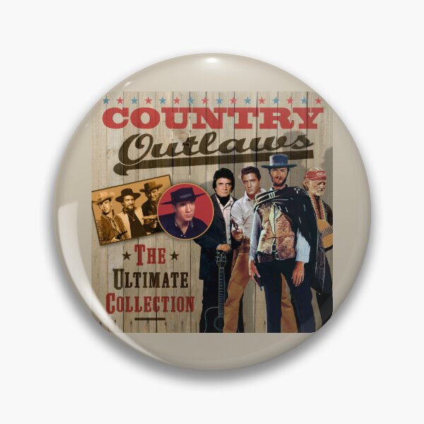 Item preview, Country Outlaws - The Ultimate Collection designed and sold by TIGERDAVER.