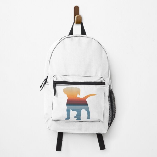 Item preview, Colorful Sea Sky Sunset Dog | Cute Puppy designed and sold by BopleDesigns.