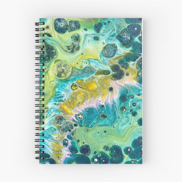 Item preview, Green Cells Abstract Fluid Artwork  designed and sold by Adelle Smith.
