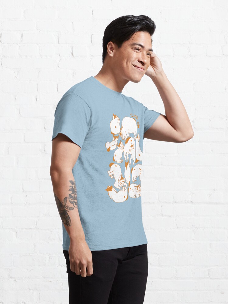 Alternate view of Playful Cats Classic T-Shirt