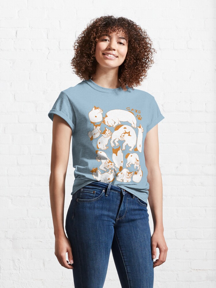 Alternate view of Playful Cats Classic T-Shirt