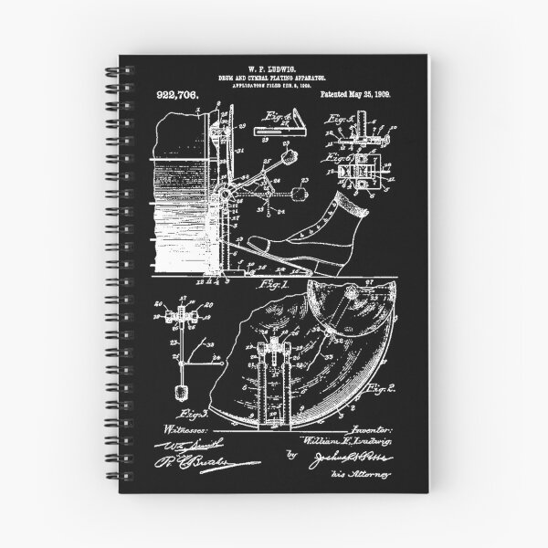 Item preview, Kick Drum Patent designed and sold by Go-Postal.