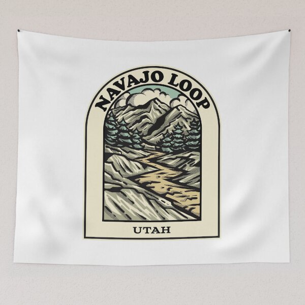 Item preview, Navajo Loop Utah hiking backpacking trail designed and sold by HalpinDesign.