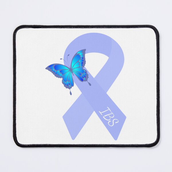 Item preview, IBS Butterfly awareness ribbon designed and sold by LukjanovArt.