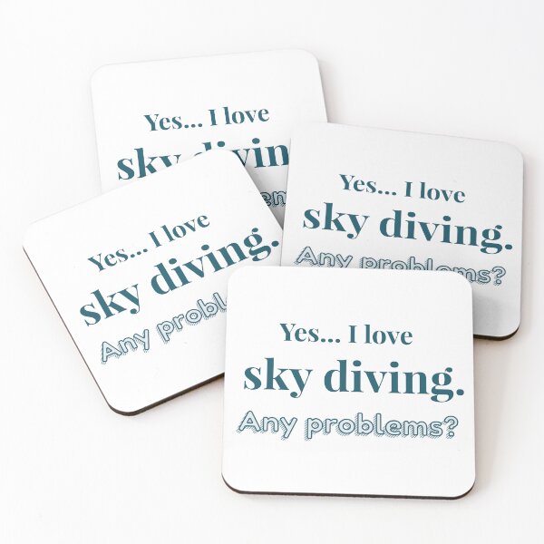 Item preview, I love Sky Diving designed and sold by cooldesignsalot.