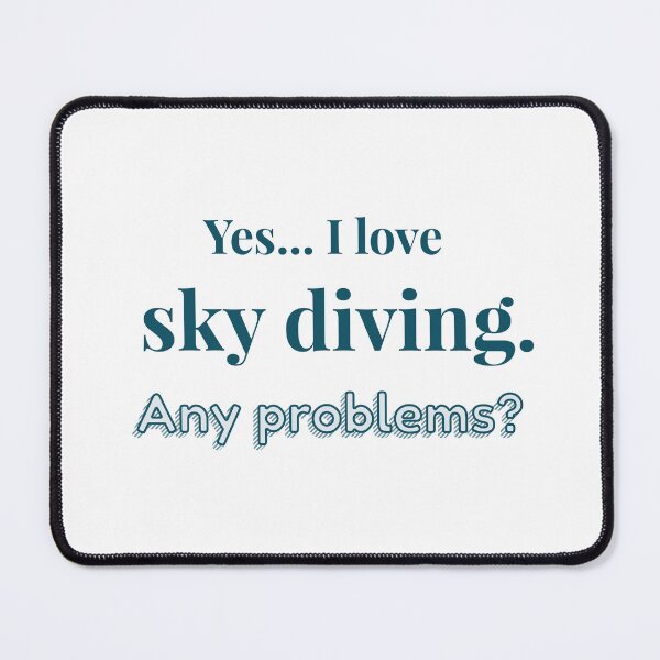 Item preview, I love Sky Diving designed and sold by cooldesignsalot.