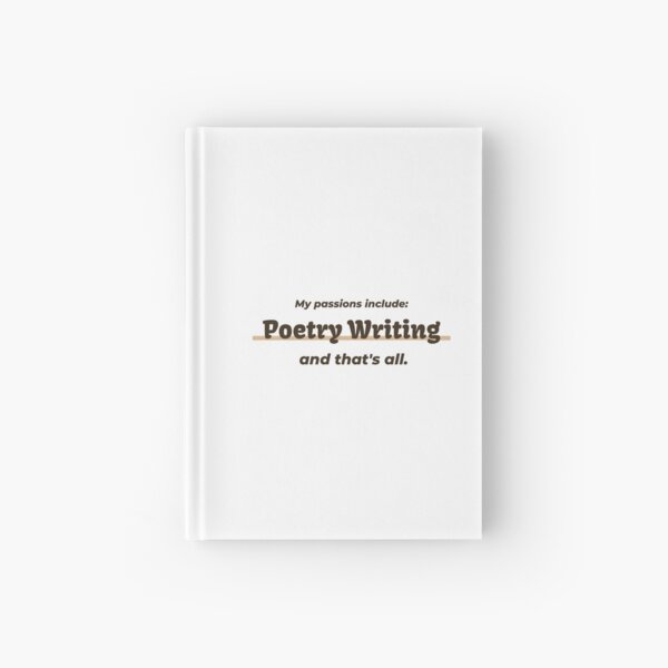 Item preview, Poetry Writing is my passion designed and sold by cooldesignsalot.