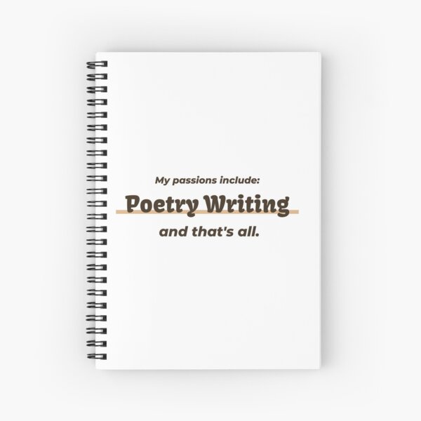 Item preview, Poetry Writing is my passion designed and sold by cooldesignsalot.