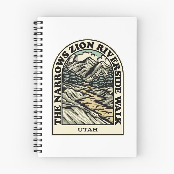 Item preview, The Narrows Zion Riverside Walk Utah hiking backpacking trail designed and sold by HalpinDesign.