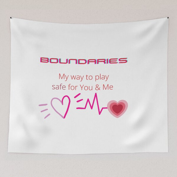 Item preview, Boundaries  designed and sold by Puns-N-Such.