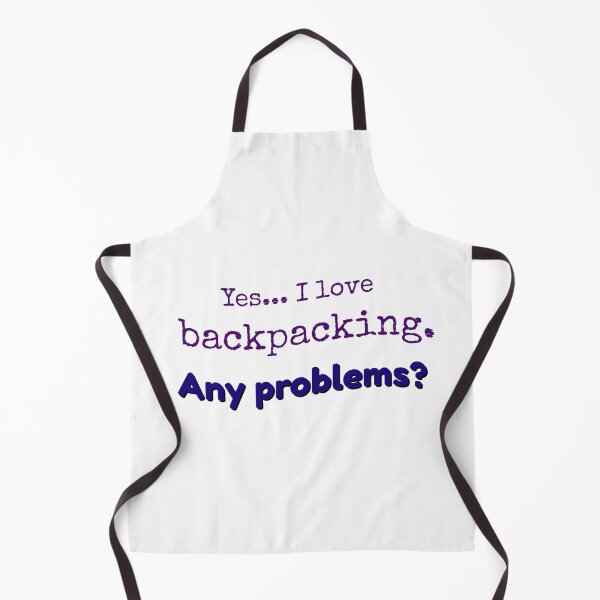 Artikelvorschau, Ich liebe Backpacking entworfen und verkauft von cooldesignsalot.