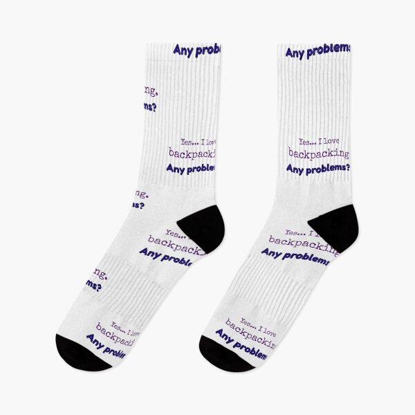 Artikelvorschau, Ich liebe Backpacking entworfen und verkauft von cooldesignsalot.