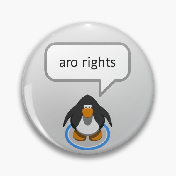Item preview, Aro rights penguin sticker designed and sold by NotCD.