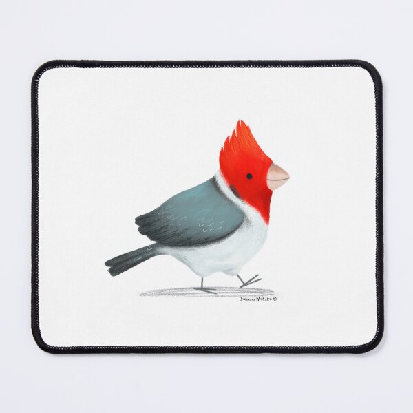 Item preview, Red Crested Cardinal Bird designed and sold by julianamotzko.