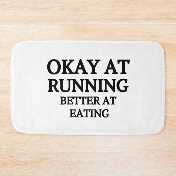 Item preview, Okey At Running Better At Eating - Funny Running I designed and sold by RunPower.