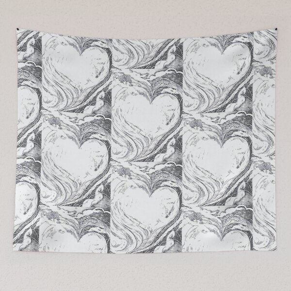 Item preview, Threads of the heart, edited oil painting, #24 designed and sold by MariDaniArt.