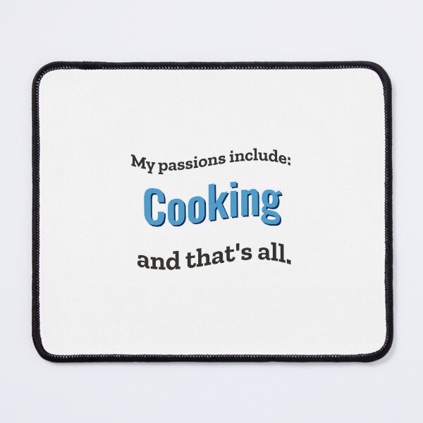 Item preview, Cooking is my passion designed and sold by cooldesignsalot.