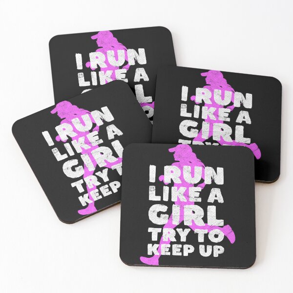 Item preview, I Run Like A Girl try to keep up - Gift for Runner designed and sold by AdamaTolisso.