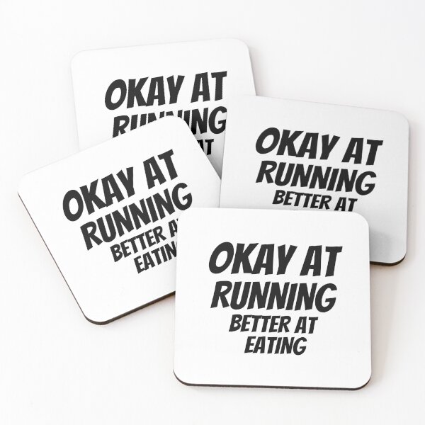 Item preview, Okey At Running Better At Eating - Funny Running II designed and sold by RunPower.