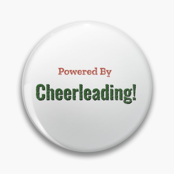 Item preview, Powered By Cheerleading designed and sold by cooldesignsalot.