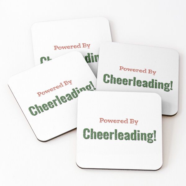 Item preview, Powered By Cheerleading designed and sold by cooldesignsalot.