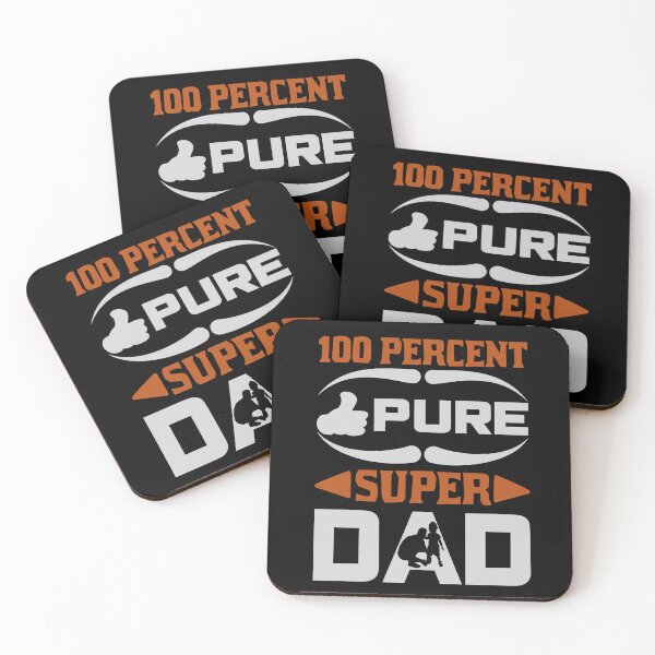 Artikelvorschau, 100 PROZENT PURE SUPER DAD – VATERTAG entworfen und verkauft von lukas69graphic.