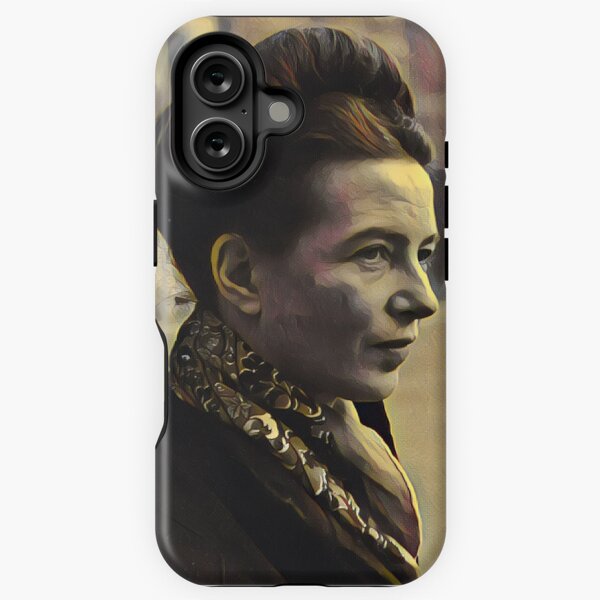 Item preview, Simone de Beauvoir - stylized designed and sold by jaxxmc.
