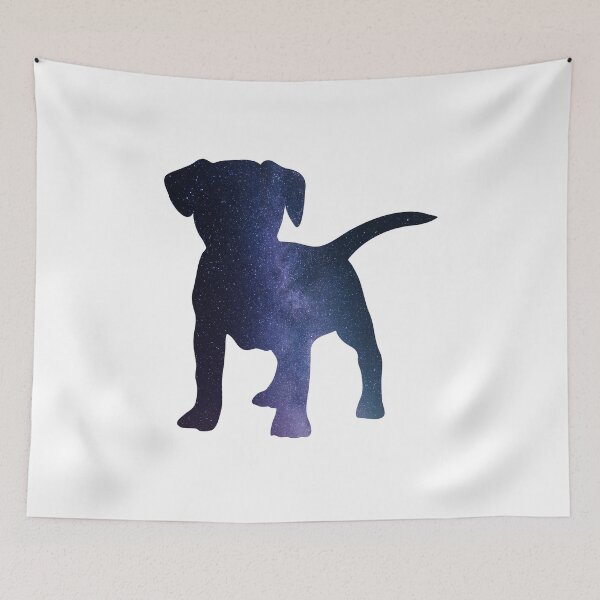 Item preview, Colorful Purple Space Dog | Cute Puppy designed and sold by BopleDesigns.