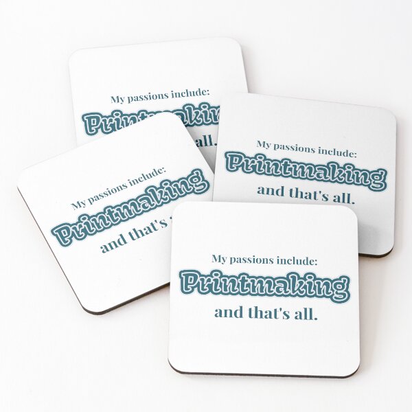 Item preview, Printmaking is my passion designed and sold by cooldesignsalot.