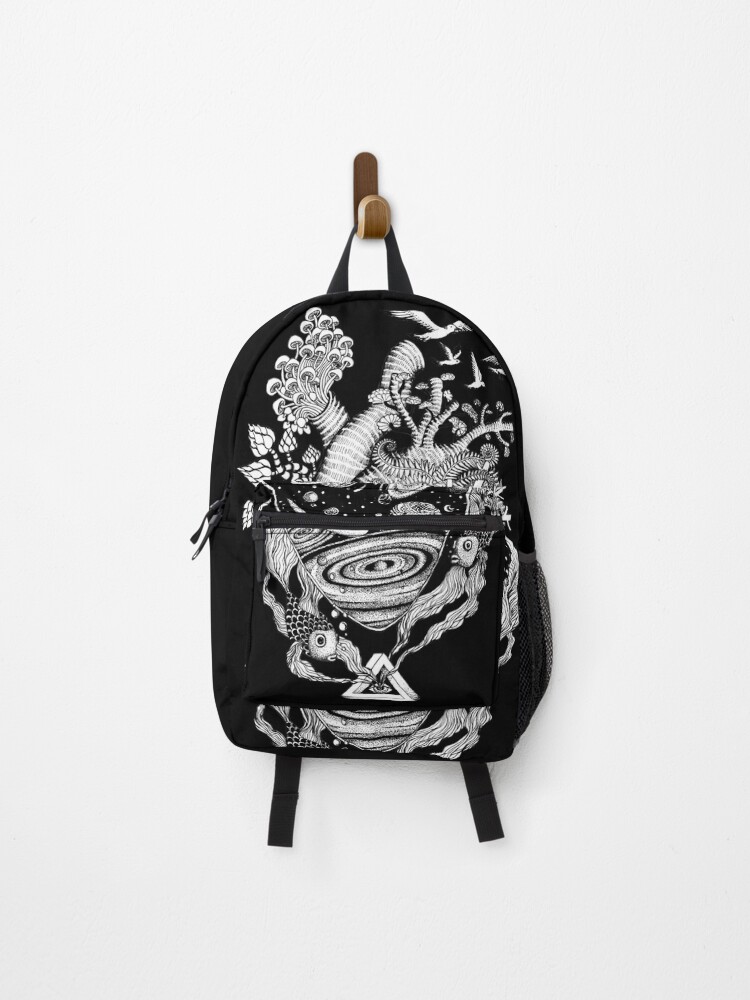 Thumbnail 1 of 3, Backpack, Space Heart designed and sold by Ruta.