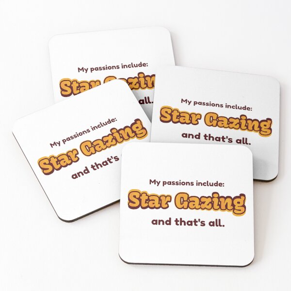 Item preview, Star Gazing is my passion designed and sold by cooldesignsalot.