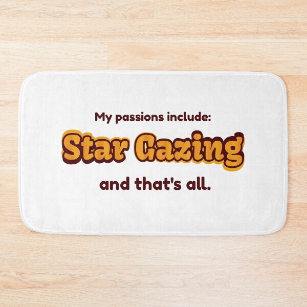 Item preview, Star Gazing is my passion designed and sold by cooldesignsalot.
