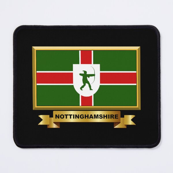Item preview, NOTTINGHAMSHIRE Flag Gifts, Masks, Stickers & Products (N) designed and sold by mpodger.